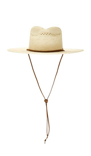 Brixton Beck Straw Rancher Hat in Neutral. - size XL | Revolve Clothing (Global)