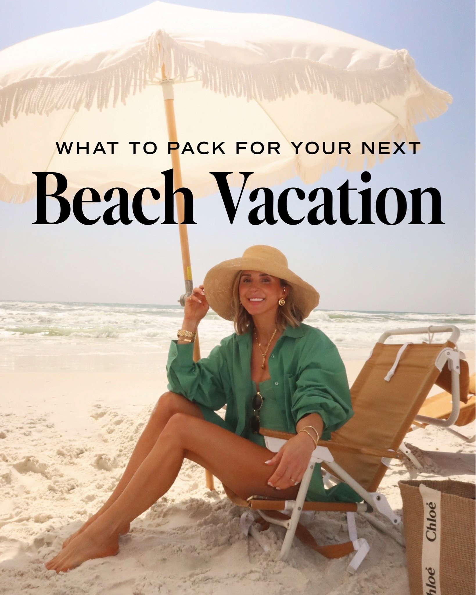 What I'm packing for a beach vacation as a 40 year old mom of 3