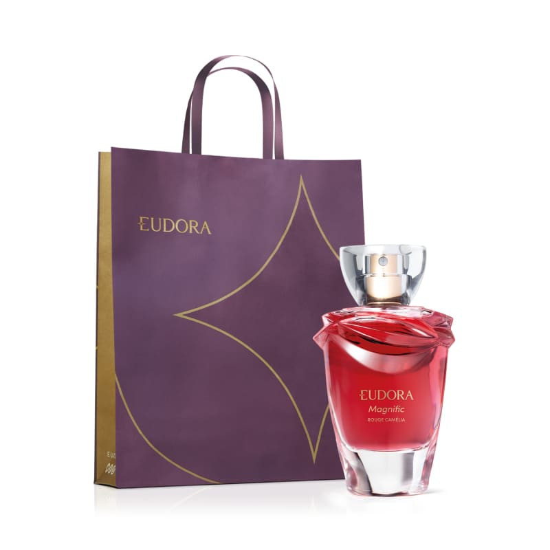 Combo Magnific Rouge Camélia: Desodorante Colônia 75ml + Sacola Eudora | Eudora | Eudora (BR)