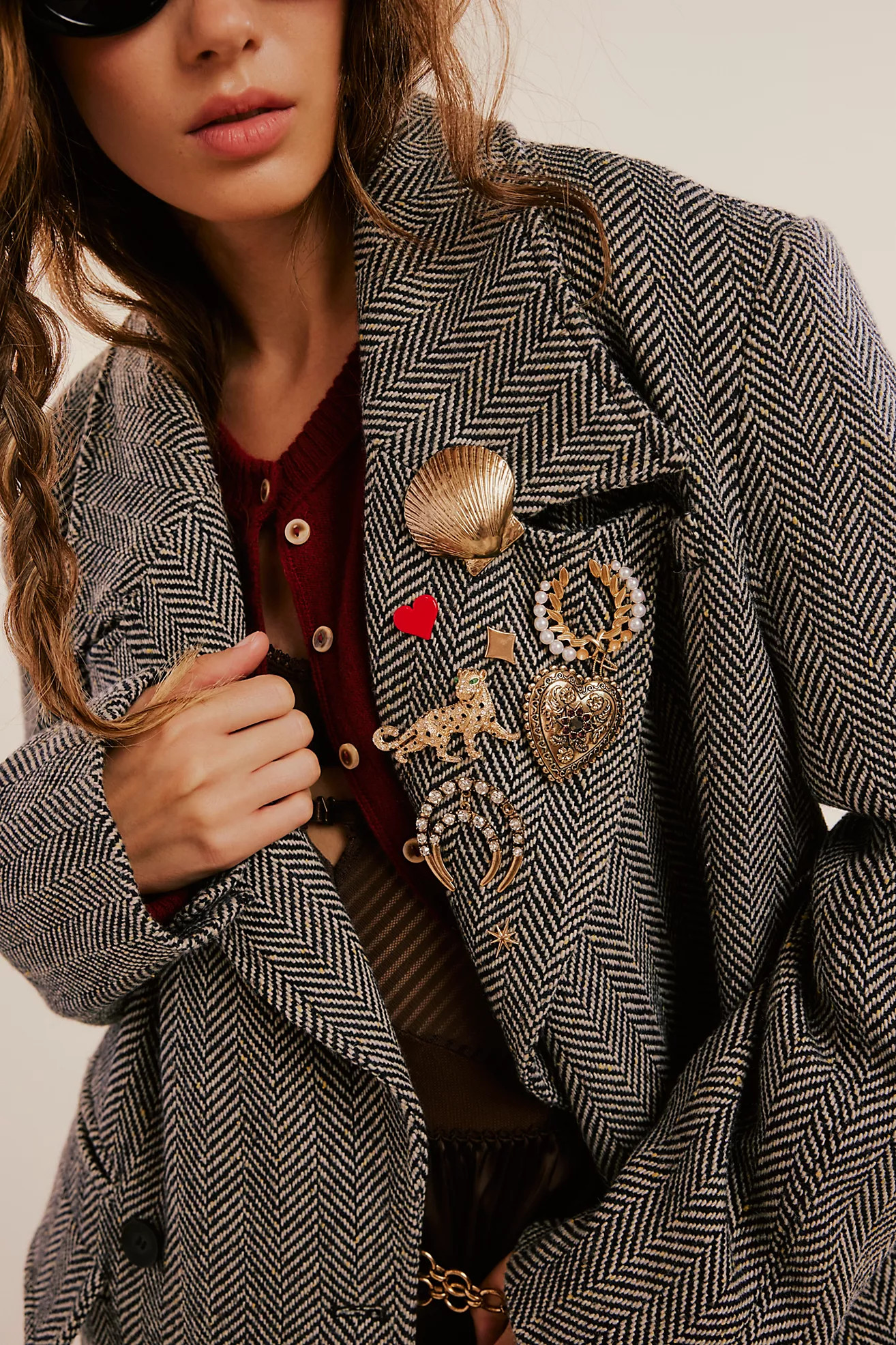 Green Gardens Brooch | Free People (Global - UK&FR Excluded)