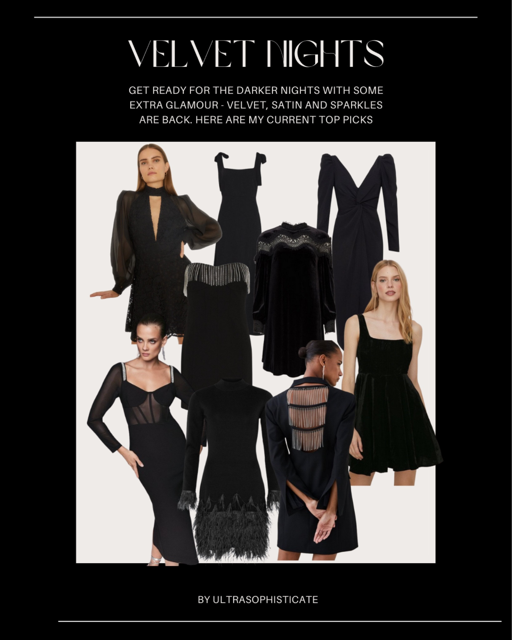 Get ready for the darker nights with some extra glamour - Velvet, satin and sparkles are back. Here are my current top picks from Oasis and Karen Millen #lbd #autumnfashion #velvetdress #velvetdresses #datenight 

#LTKeurope #LTKunder50 #LTKunder100