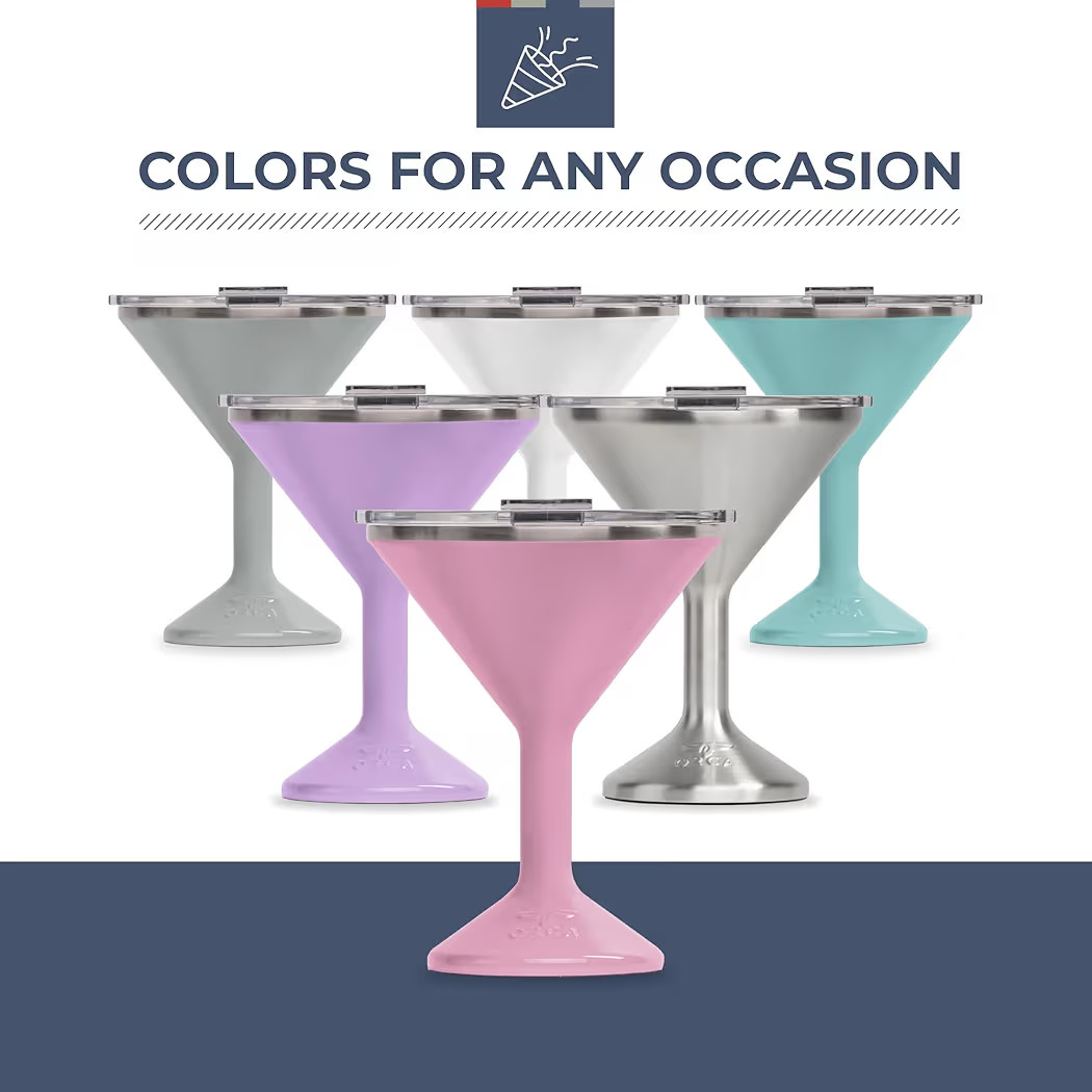 ORCA Tini 13oz Stainless Steel Martini Glass | Temperature Insulated Tumbler for Every Outdoor, P... | Amazon (US)
