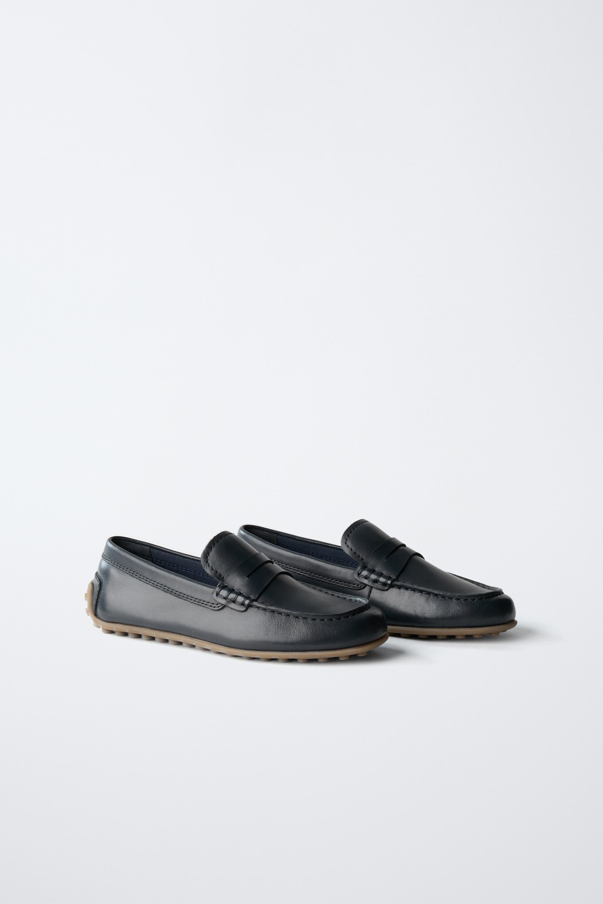 LEATHER LOAFERS | Zara US