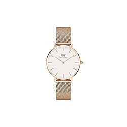 Daniel Wellington Petite Watch Rose Gold Stainless Steel (316L) | Amazon (US)