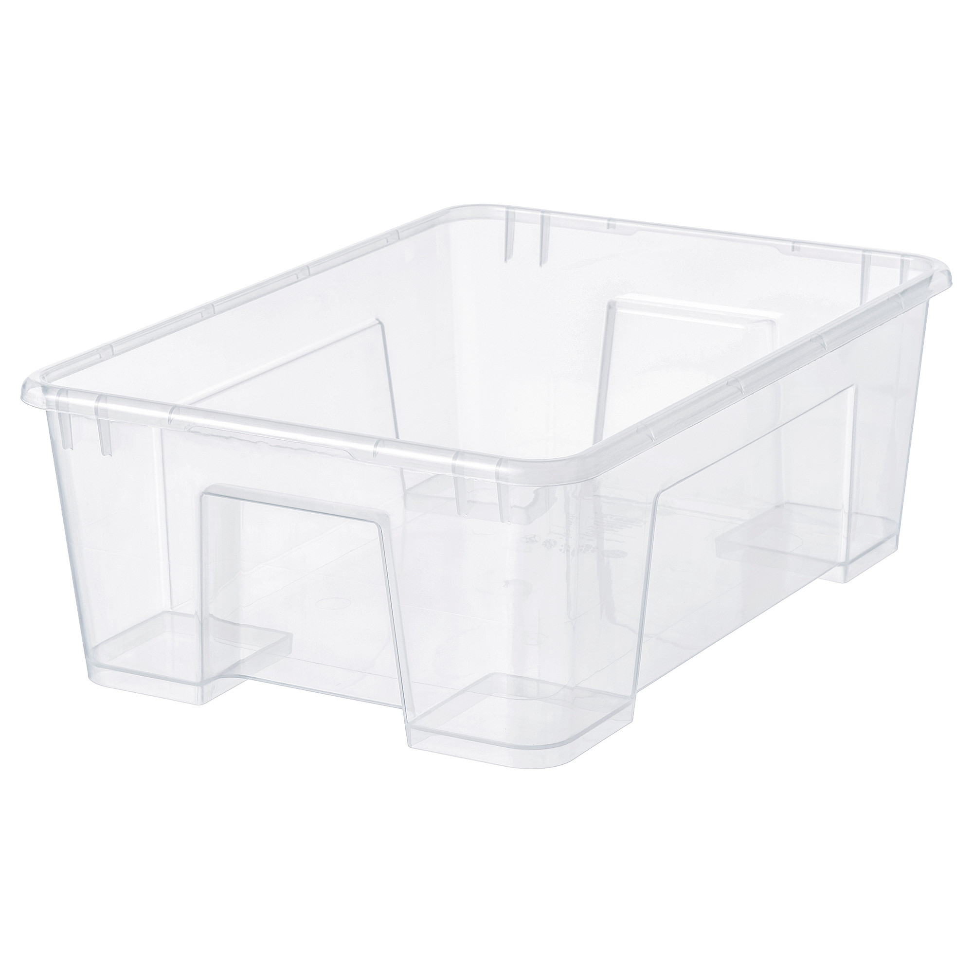 SAMLA Box, transparent, 39x28x14 cm/11 l - IKEA Deutschland | IKEA (DE)