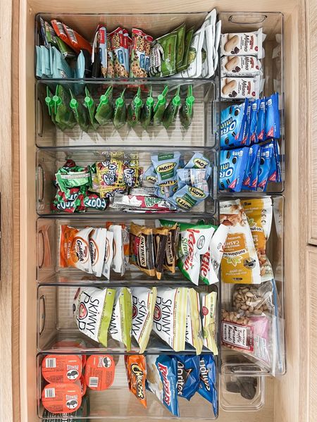 How are those snack drawers looking? I’ve been spending so much time organizing drawers for our clients that I am excited to do my own! I love these clear bins - we use them everywhere! 

#LTKfamily #LTKhome #LTKBacktoSchool