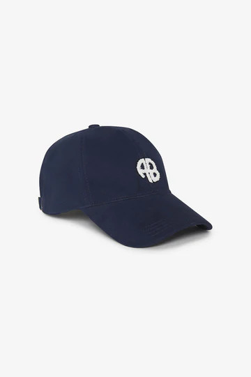 Jeremy Baseball Cap AB Monogram | Anine Bing