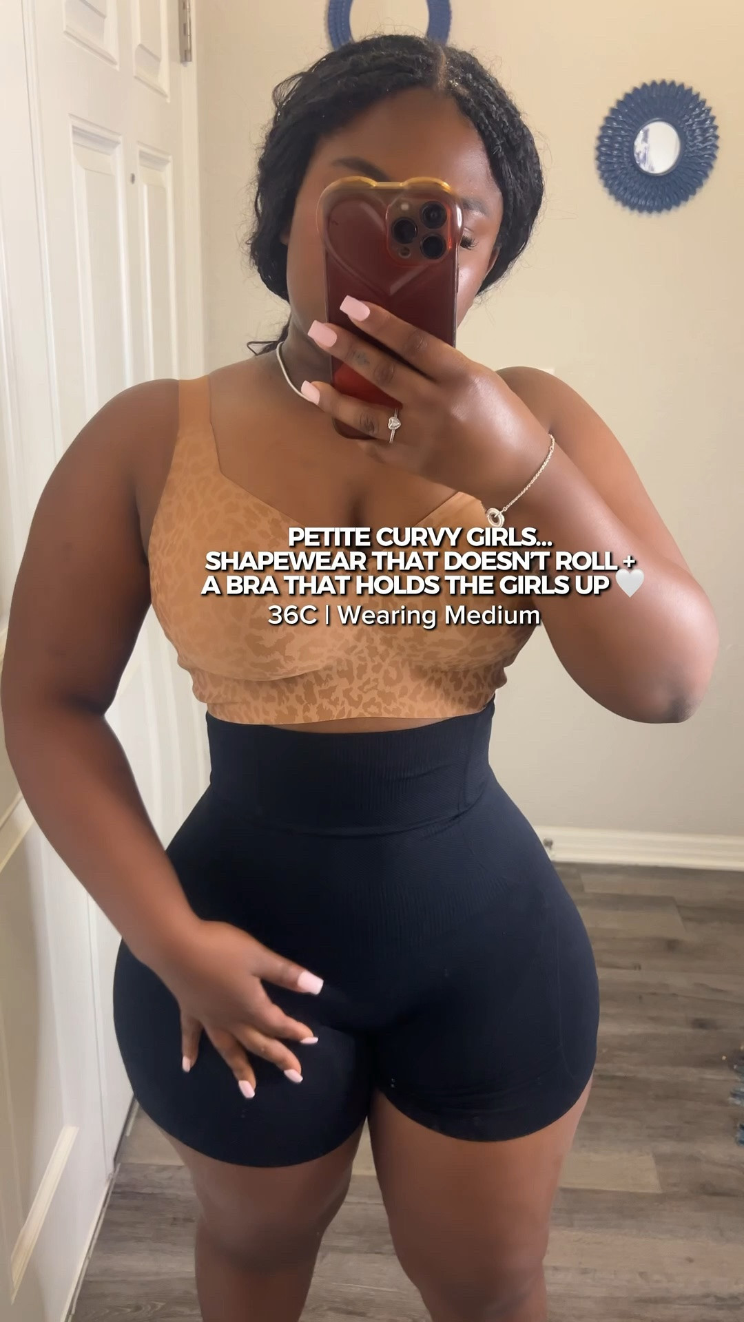 Petite curvy girls, this combo is GOOD. 👏🏽

Y’all know I’m always looking for pieces that make getting dressed easier, and this bra + shapewear duo has been on repeat lately.

The bra is soft, supportive, and comfortable enough to wear all day, and the shapewear smooths everything without feeling like I can’t breathe. 😂

If you’ve been looking for better foundation pieces, this is your sign.

Comment “LINK” and I’ll send both.