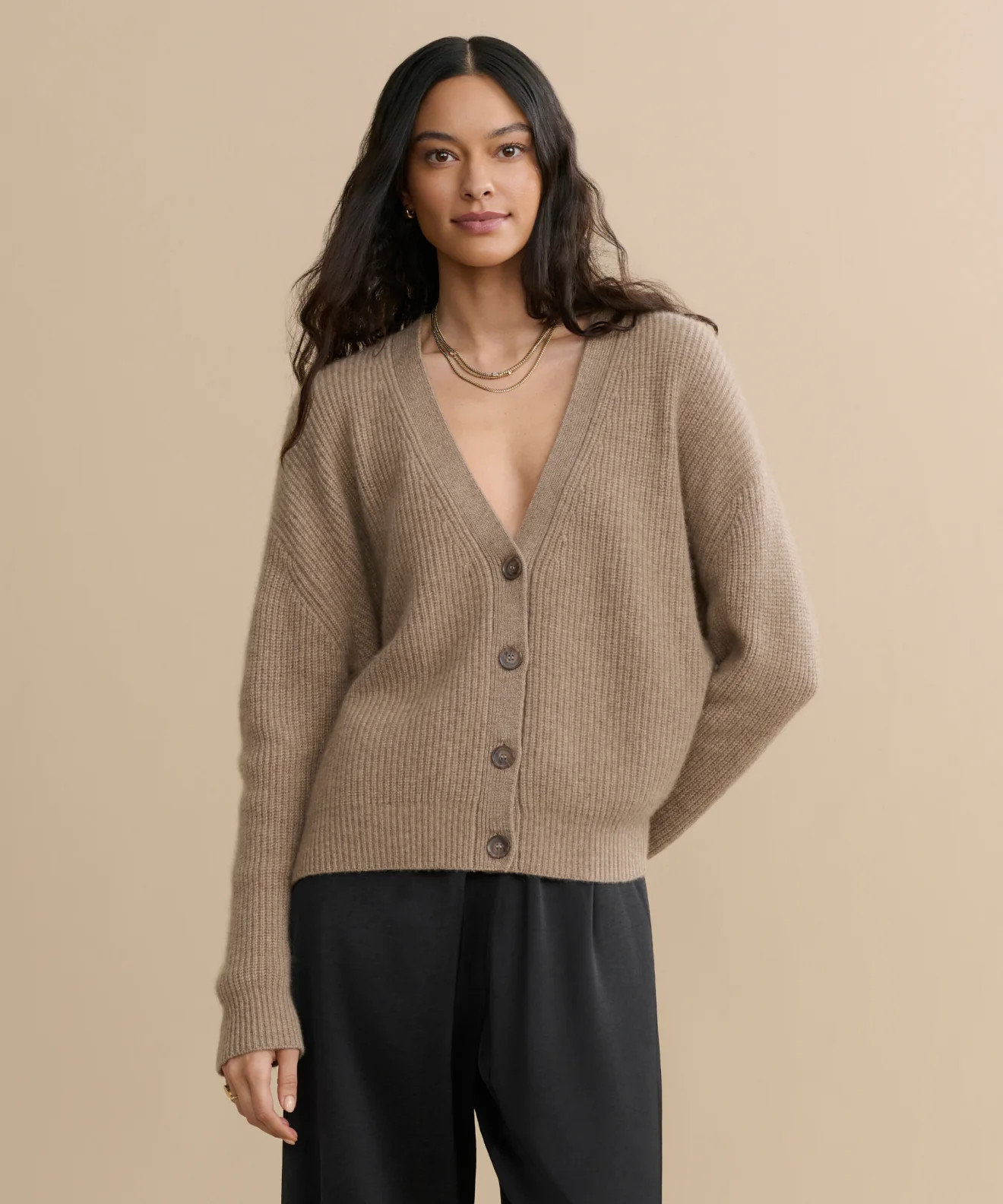 Cropped Cashmere Cocoon Cardigan | Jenni Kayne