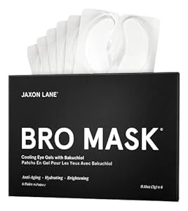 BRO MASK Under Eye Gel Pads: Cooling Eye Patches for Dark Circles and Puffiness | Anti Aging Hydr... | Amazon (US)