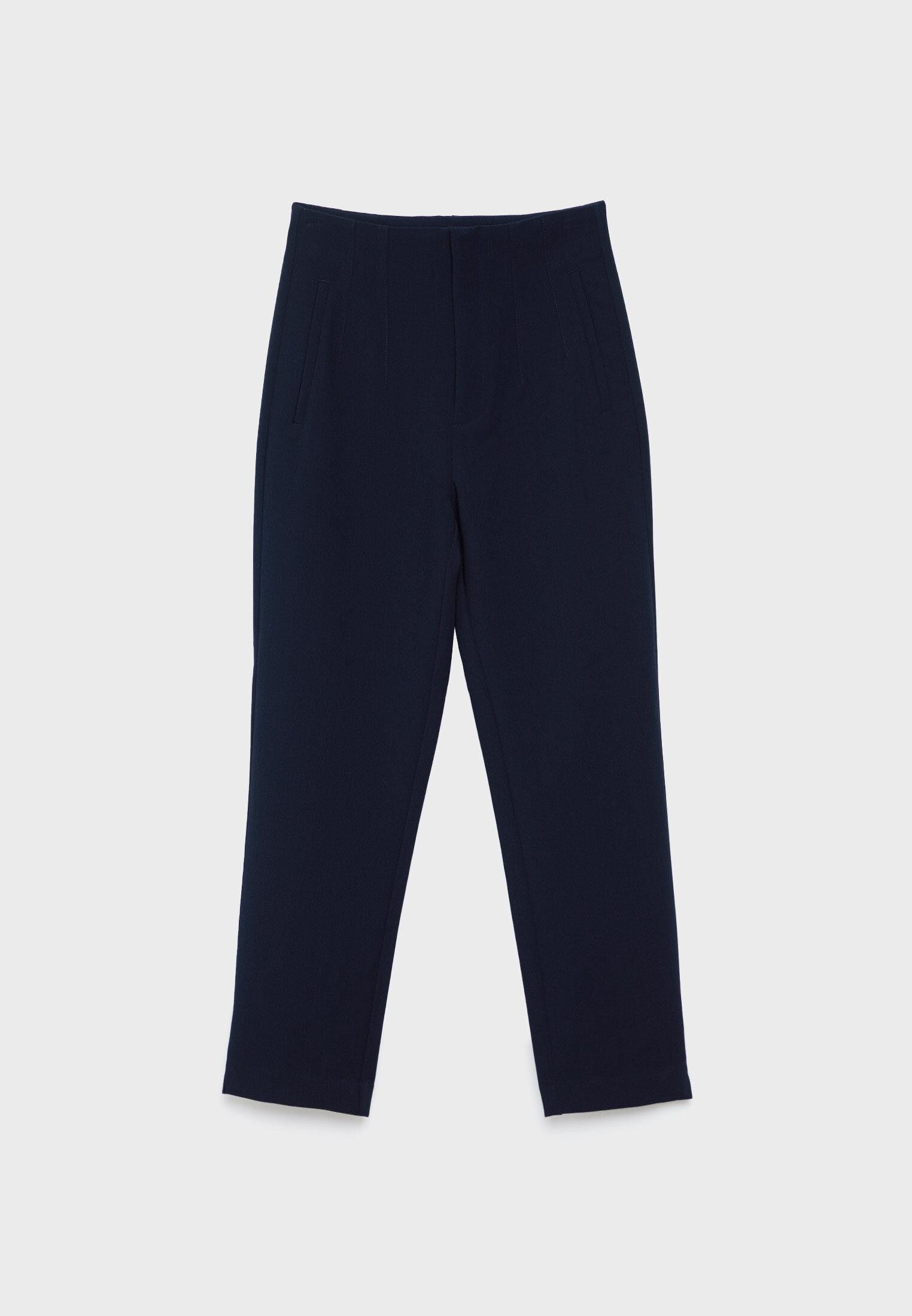 Smart trousers with darts - Women's fashion | Stradivarius United Kingdom | Stradivarius (UK)