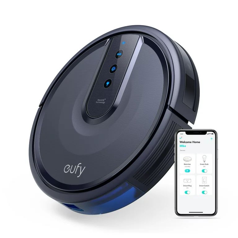 Anker eufy 25C Wi-Fi Connected Robot Vacuum, Great for Picking up Pet Hairs, Quiet, Slim | Walmart (US)