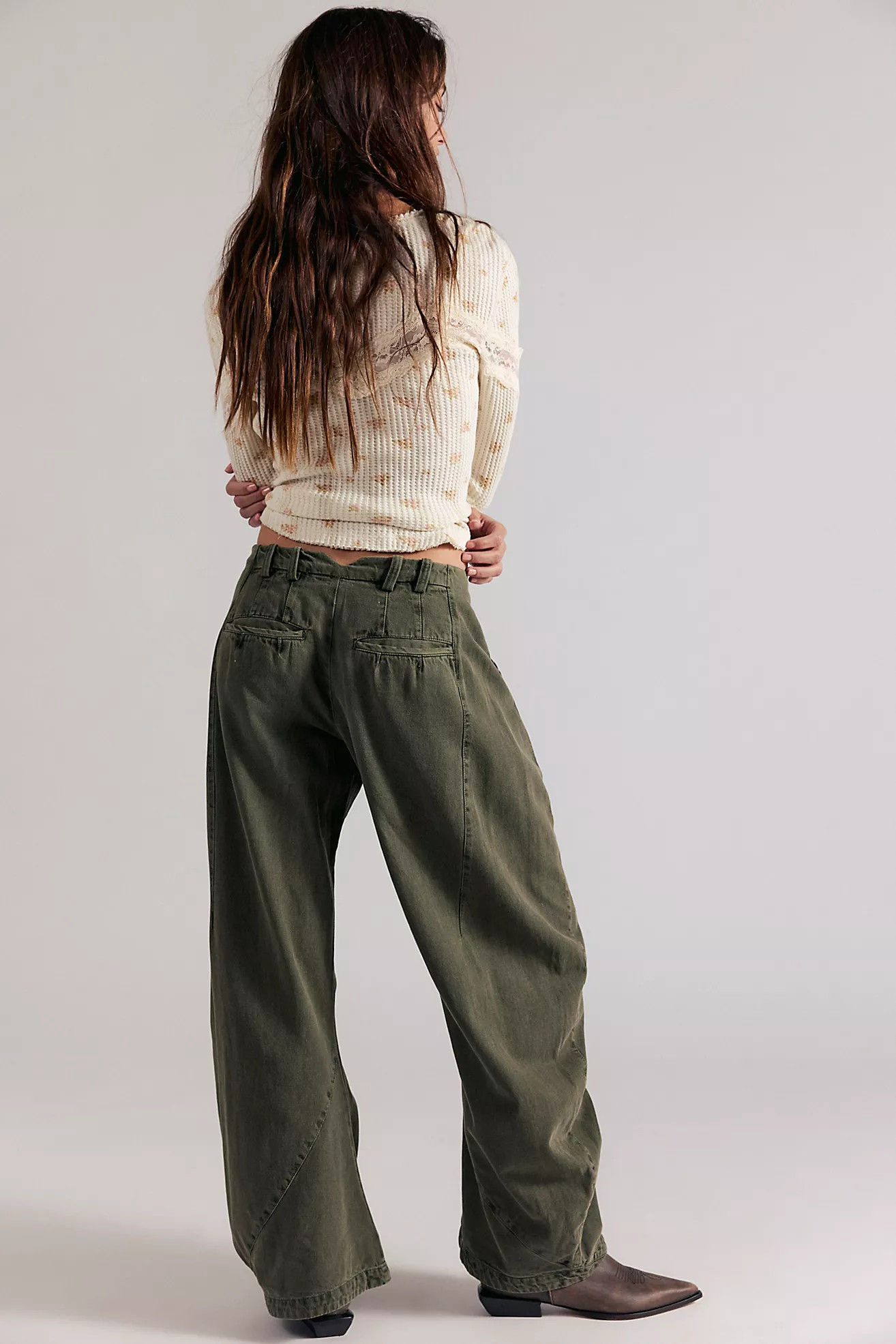 Spotlight Washed Chino Trousers | Free People (Global - UK&FR Excluded)