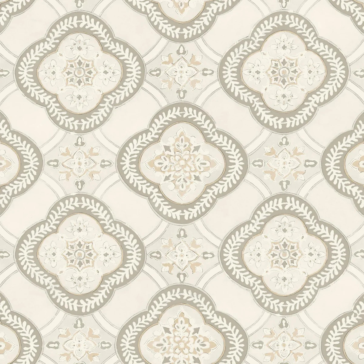 York Wallcoverings Garden Trellis Hazel Wallpaper | DecoratorsBest