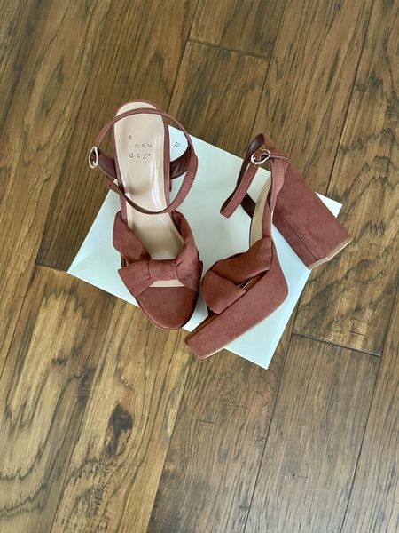 Fall heels, they fit true to size! | brown heels, suede heels, fall shoes, fall heels 

#LTKSeasonal #LTKstyletip #LTKfindsunder50