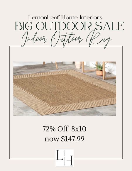 Wayfair’s Big Outdoor Sale has great prices on outdoor rugs. This one is a favorite 


#LTKSeasonal #LTKhome #LTKsalealert