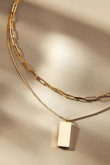 Layered Pendant Necklace | Anthropologie (US)