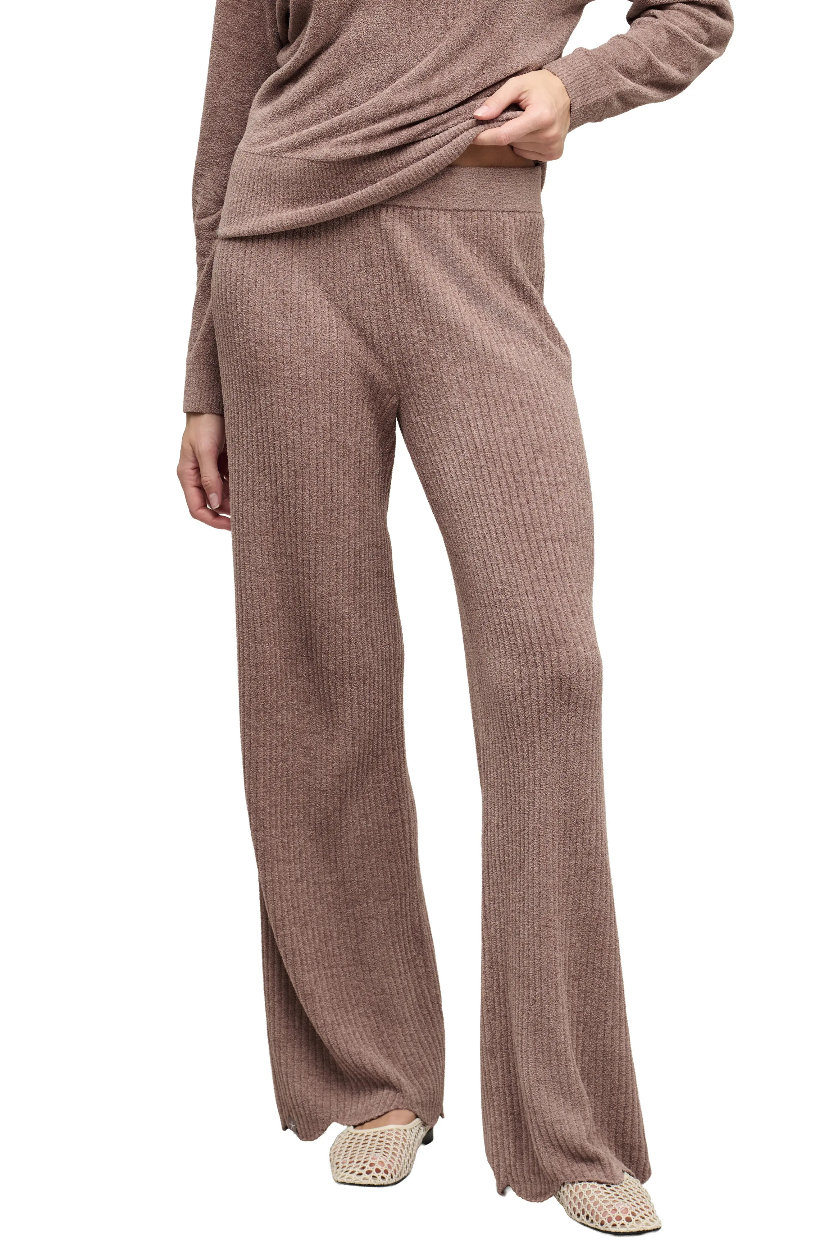 CozyChic\u00ae Ultra Lite\u00ae Scallop Hem Lounge Pants (Women) | Nordstrom | Nordstrom