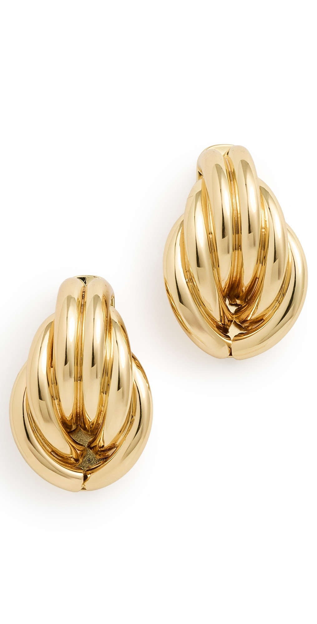 Martha Calvo Lori Earrings Gold One Size | Shopbop