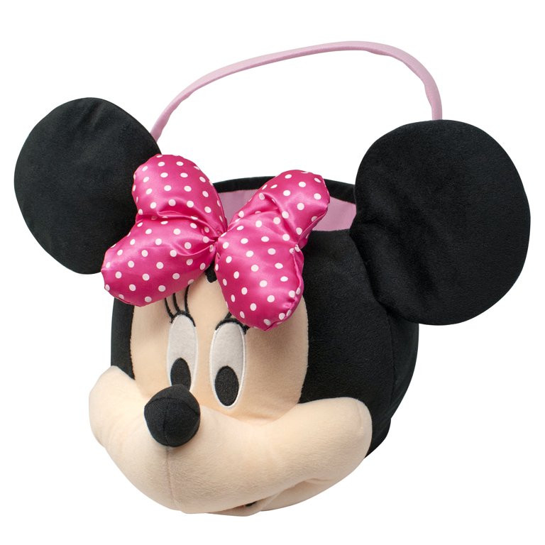 Disney Minnie Mouse Jumbo Plush Easter Basket | Walmart (US)