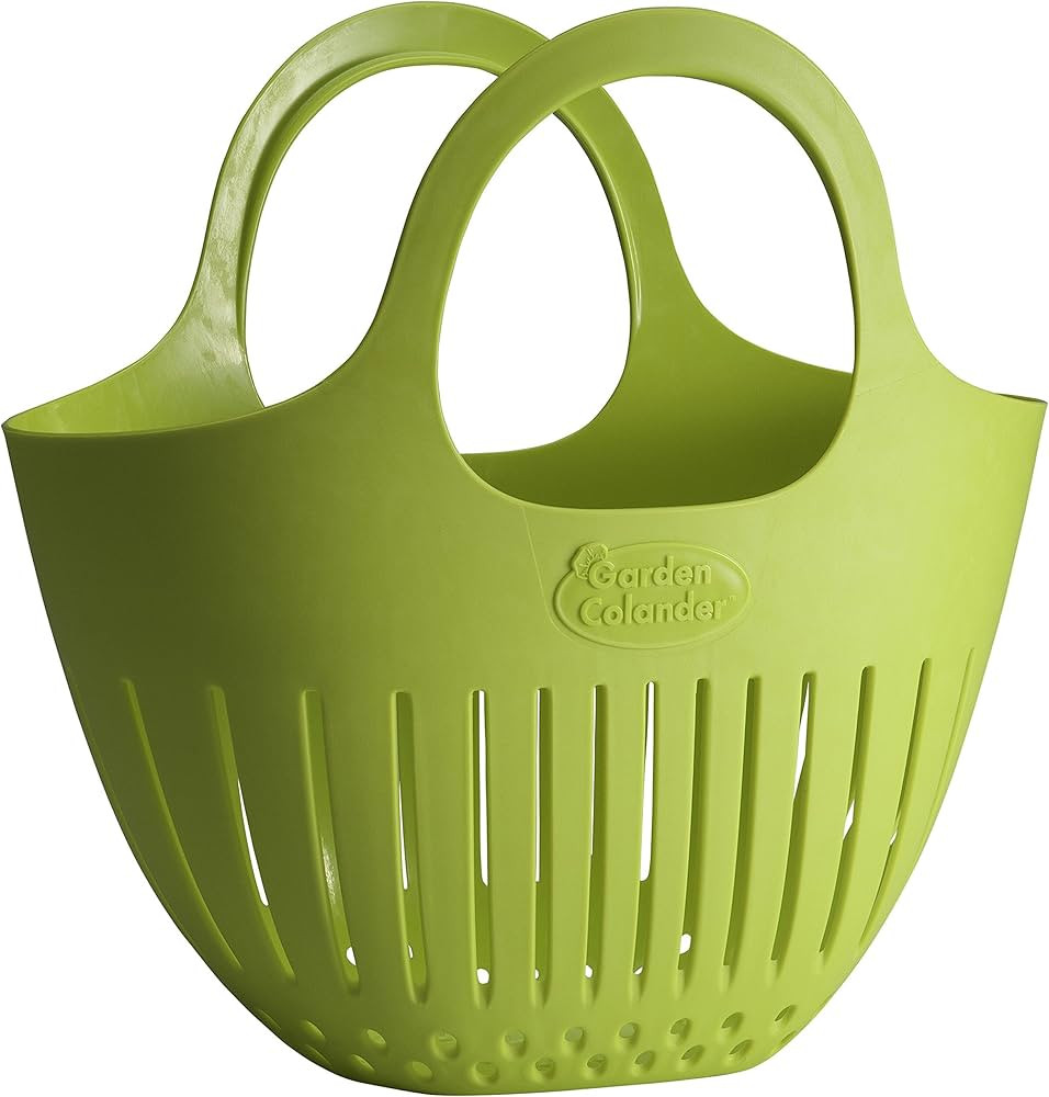 Hutzler Mini Colander Garden Basket, Small, Green | Amazon (US)