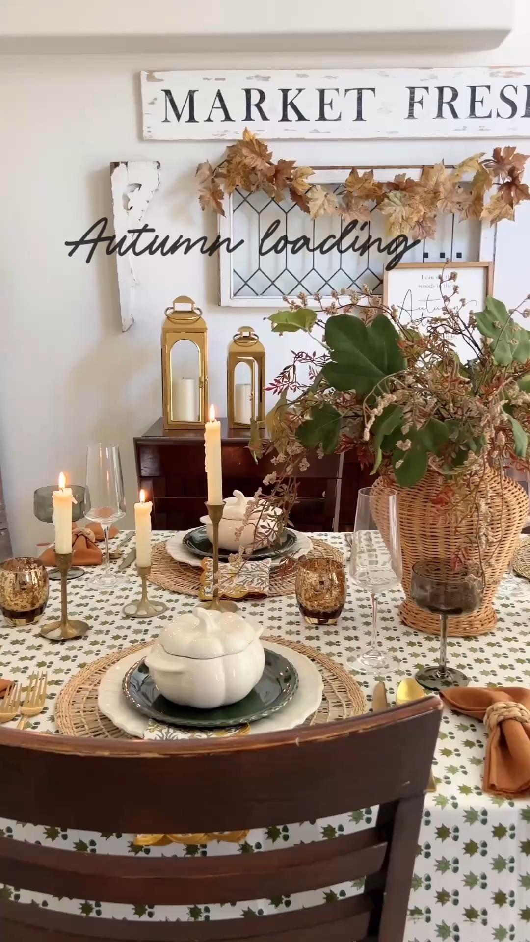 Welcoming the season with a beautiful and cozy fall table setting.

#LTKSeasonal #LTKHome