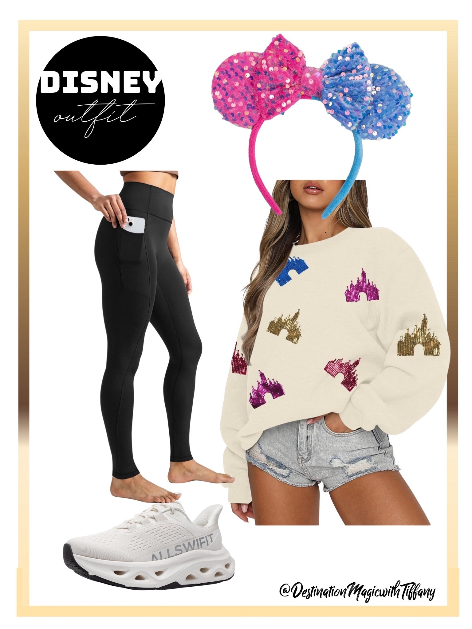Colorful Disney outfit inspo that’s perfect for long park days ✨ This castle-print Disney sweatshirt pairs easily with pocket leggings, supportive walking sneakers, and playful Minnie ears. A comfortable and cute theme park outfit for Walt Disney World or Disneyland when you want color, comfort, and Disney style in one look. Everything linked.

#DisneyOutfit #DisneyOutfitInspo #DisneyAdultStyle #ThemeParkOutfit
#DisneyWorldOutfit #DisneylandStyle #DisneyFashion #ParkDayOutfit

#LTKootd #LTKTravel