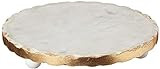 Amazon.com: Mud Pie Marble Trivet, 1 1/4" x 8 1/2" dia, Gold: Home & Kitchen | Amazon (US)