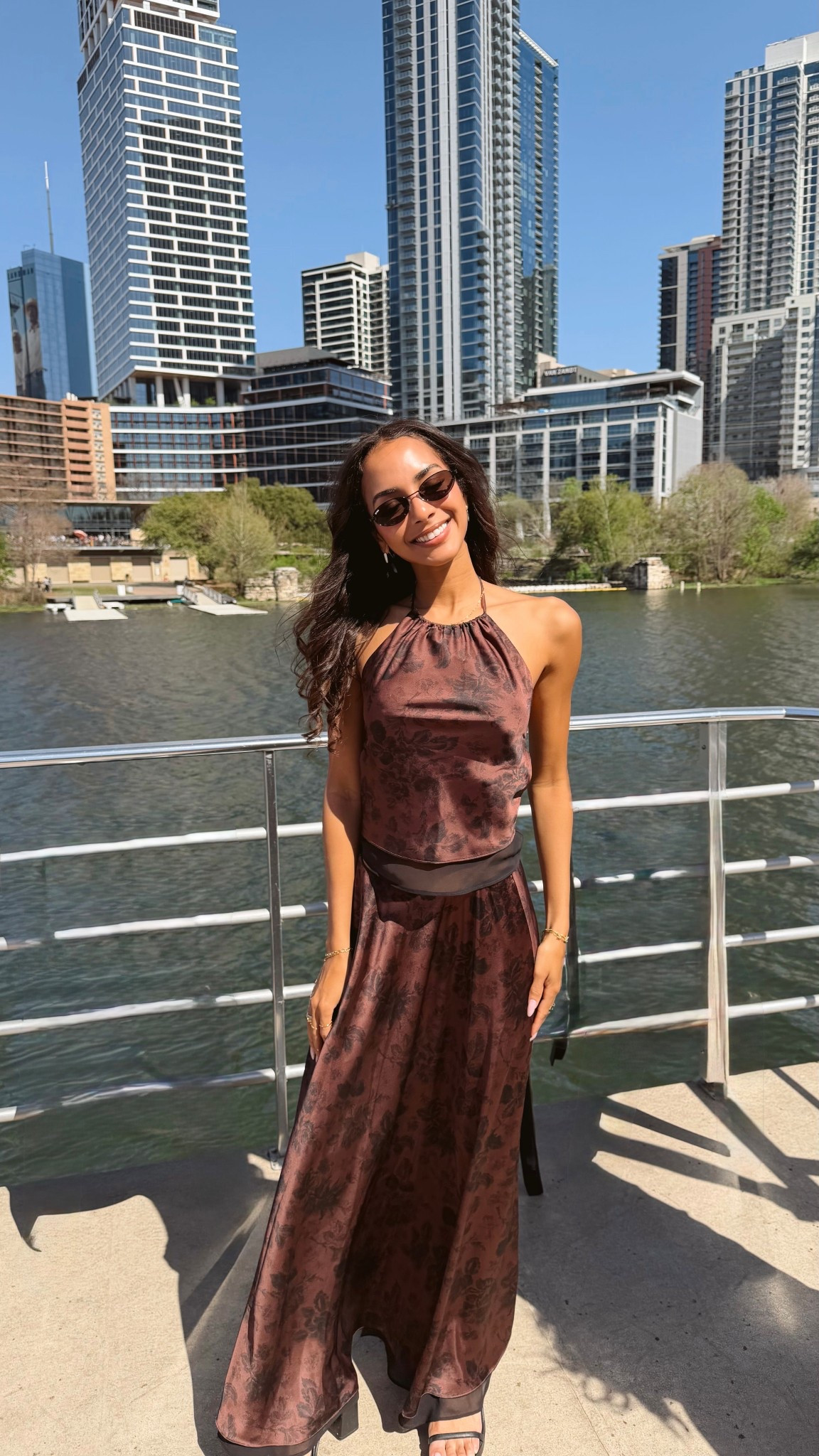 Spring dresses are in full effect & this matching set from @abercrombie is one of my favorite spring outfits of 2026 so far 🌸 
It is sold out but I linked some of my other favorite neutral spring dresses 🤎
Top: XXS
Bottom: XXS

Vacation outfits beach, spring outfits, spring dresses, neutral color dresses 

#LTKootd #LTKSaleAlert #LTKSeasonal
