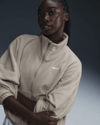 Nike One Women's Therma-FIT Oversized 1/2-Zip Fleece Top | Nike (US)