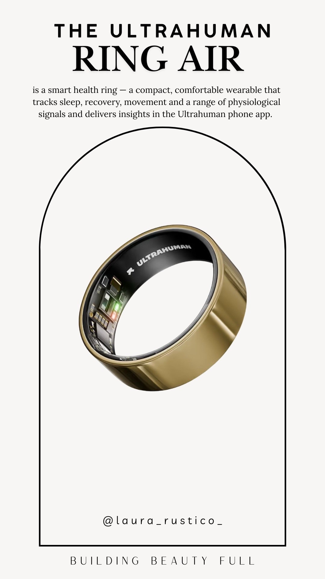 Black Friday Sale! The ULTRAHUMAN Air Ring. Use code RUSTICO25 for 25% off!! 

#airring #ultrahuman 


#LTKcanada #LTKsale