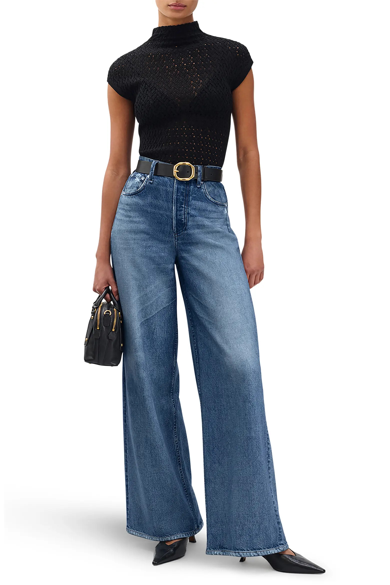 rb Miramar Sofie High Waist Cotton Terry Sweatpant Jeans (Women) | Nordstrom | Nordstrom