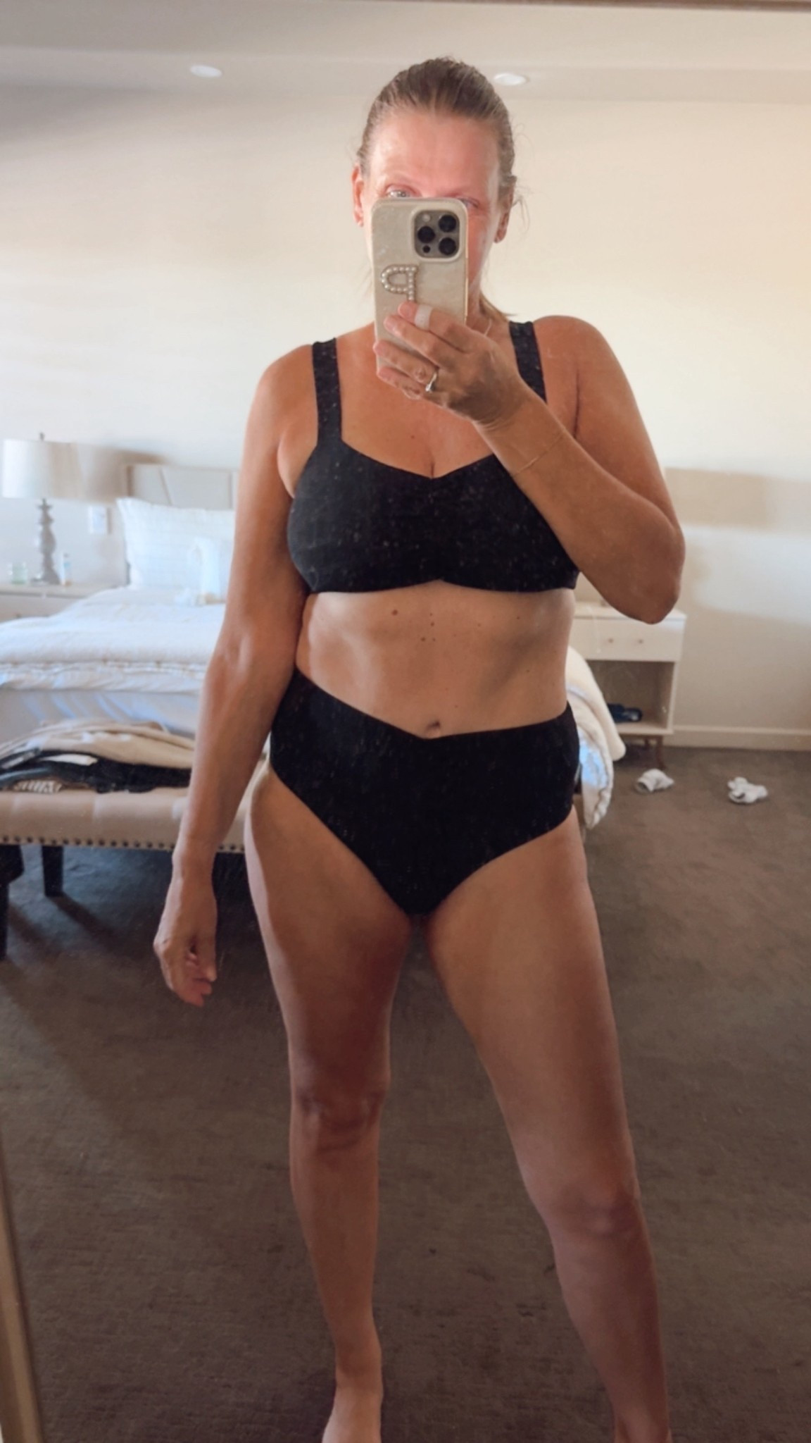 Cutest black bikini

Fits so good, full coverage, high waited, adjustable straps, flattering on

Amazon swim, black bikini, vacation vibes

#LTKTravel #LTKSwim #LTKootd