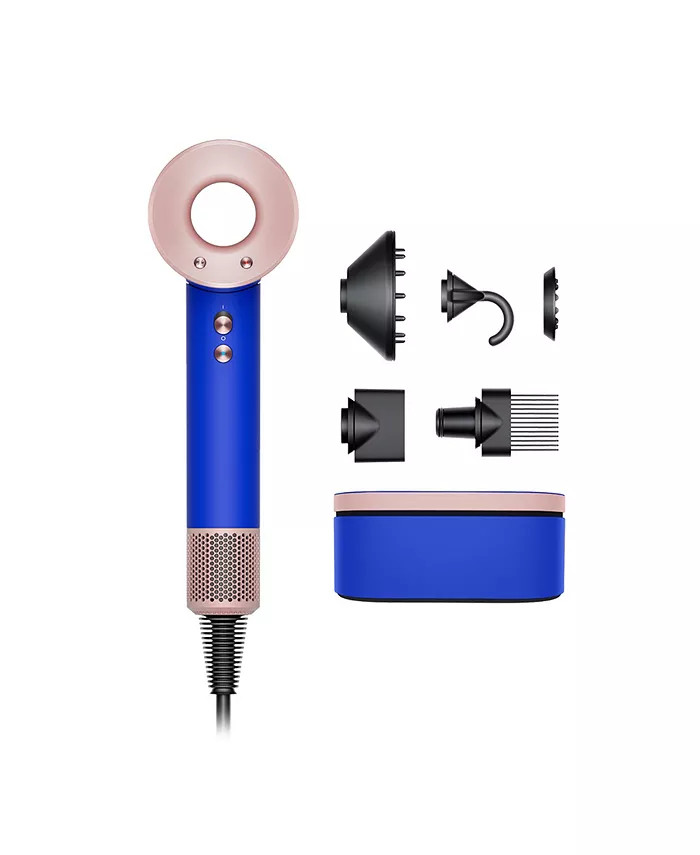 Dyson Special Edition Supersonic Hair Dryer - Blue/Blush - Macy's | Macy's