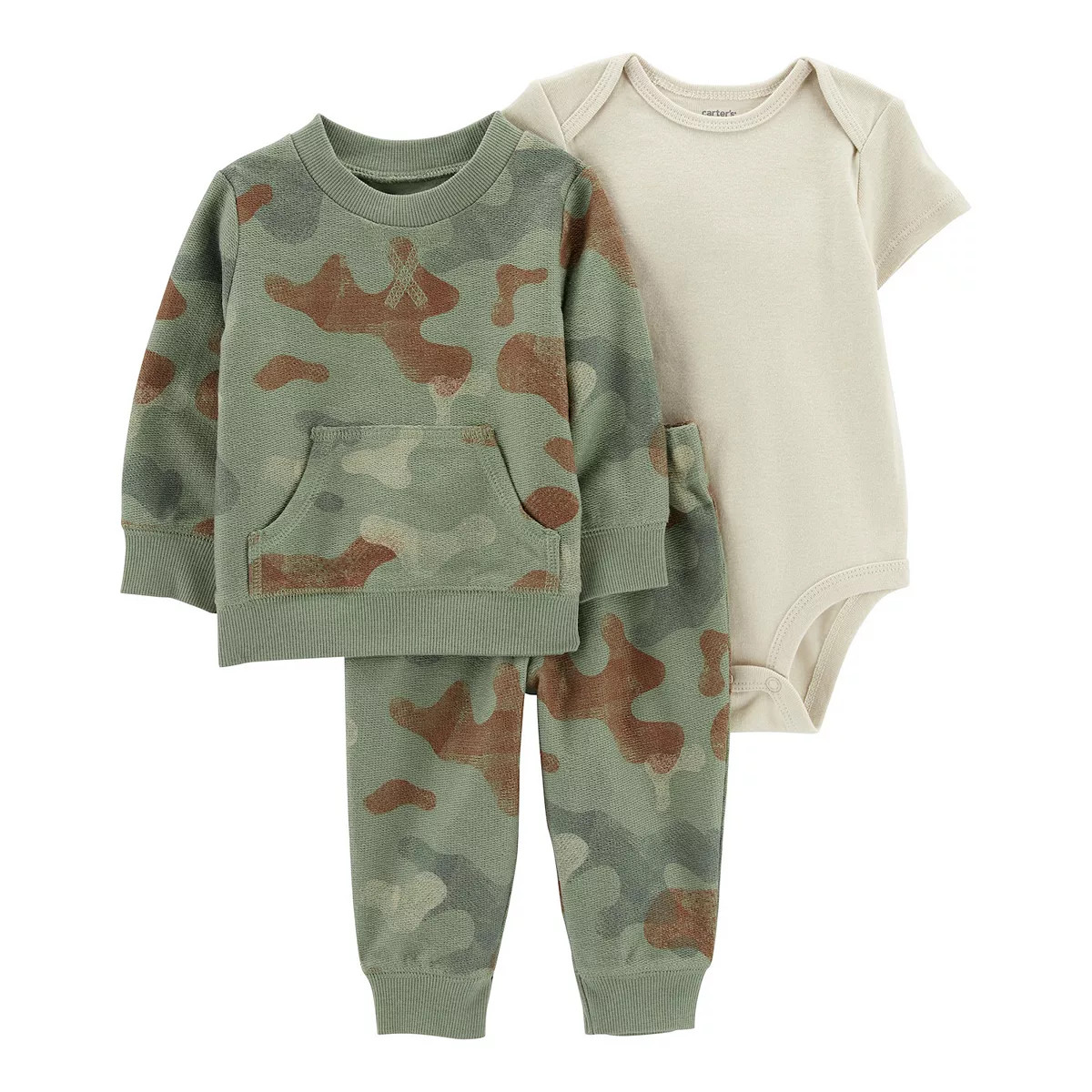 Baby Boys Carter's 3-Piece Camo Pullover Set | Kohl's
