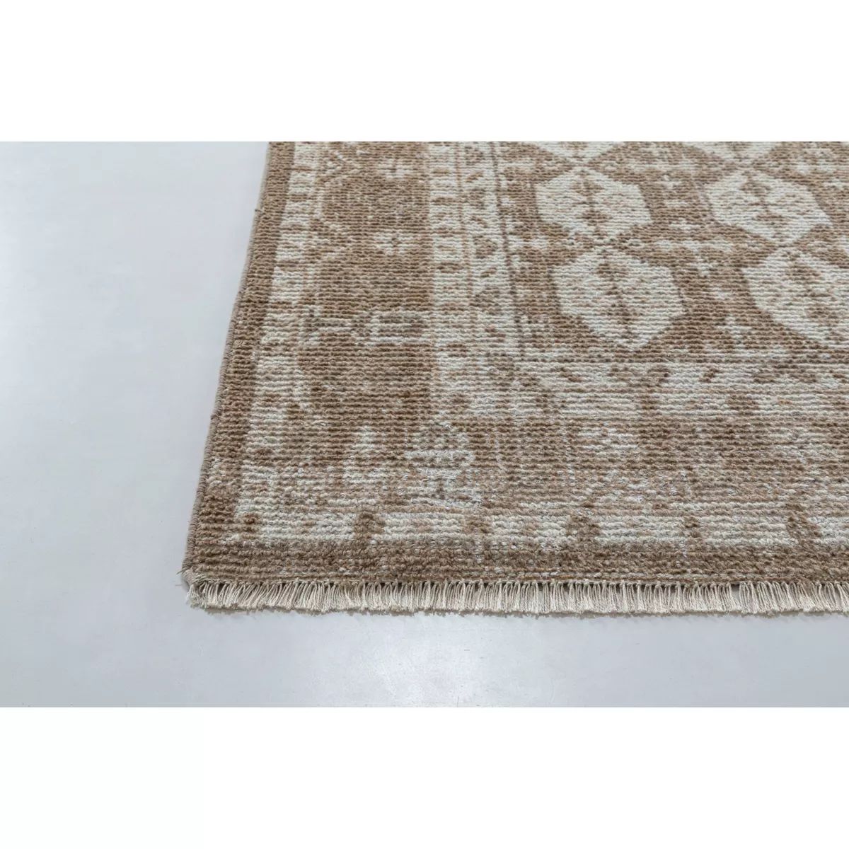 5'x7' Hand Knotted Persian Style Tile Rug Beige - Threshold™ designed with Studio McGee | Target