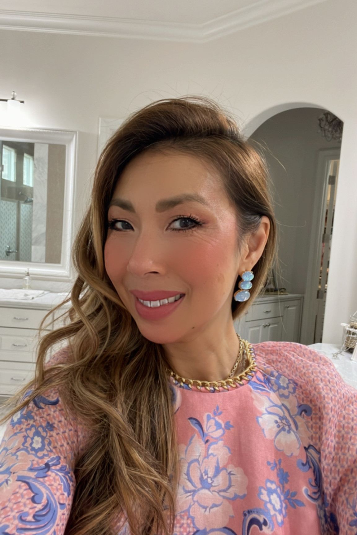 Gorgeous gem earrings 💙✨

#LTKunder100 #LTKwedding #LTKSeasonal