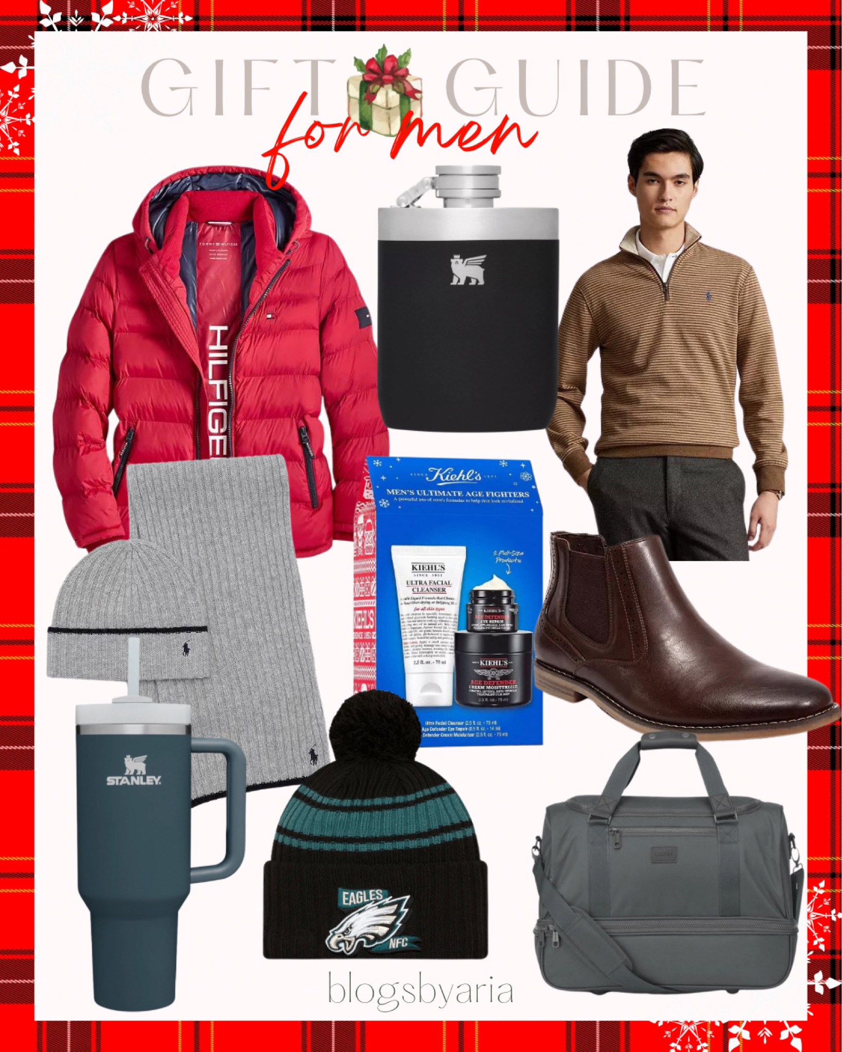 Gift ideas for men. Mens gift guide. Mens puffer jacket. Men’s flask. Men’s sweater. Men’s travel bag. Stanley cup. Men’s skincare. Men’s shoes  

#LTKHoliday #LTKmens #LTKGiftGuide