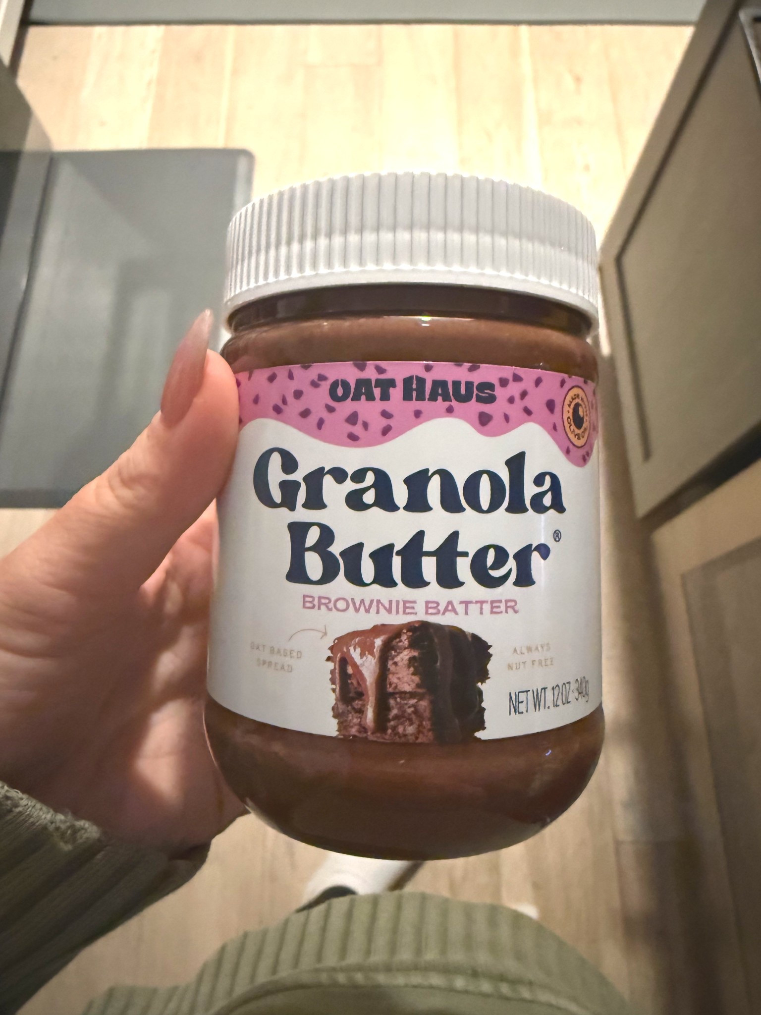 This Brownie Batter Granola Butter from @OatHaus is 100/10 . Add to Greek yogurt , put on apples or bananas 🤤

I usually get the cookie butter flavor which is also delishhh 

#LTKfoodie #LTKselfcare #LTKHome