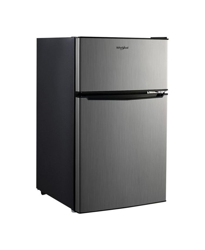 Whirlpool 3.1 cu. ft. Dual Door Compact Refrigerator & Reviews - Small Appliances - Kitchen - Mac... | Macys (US)