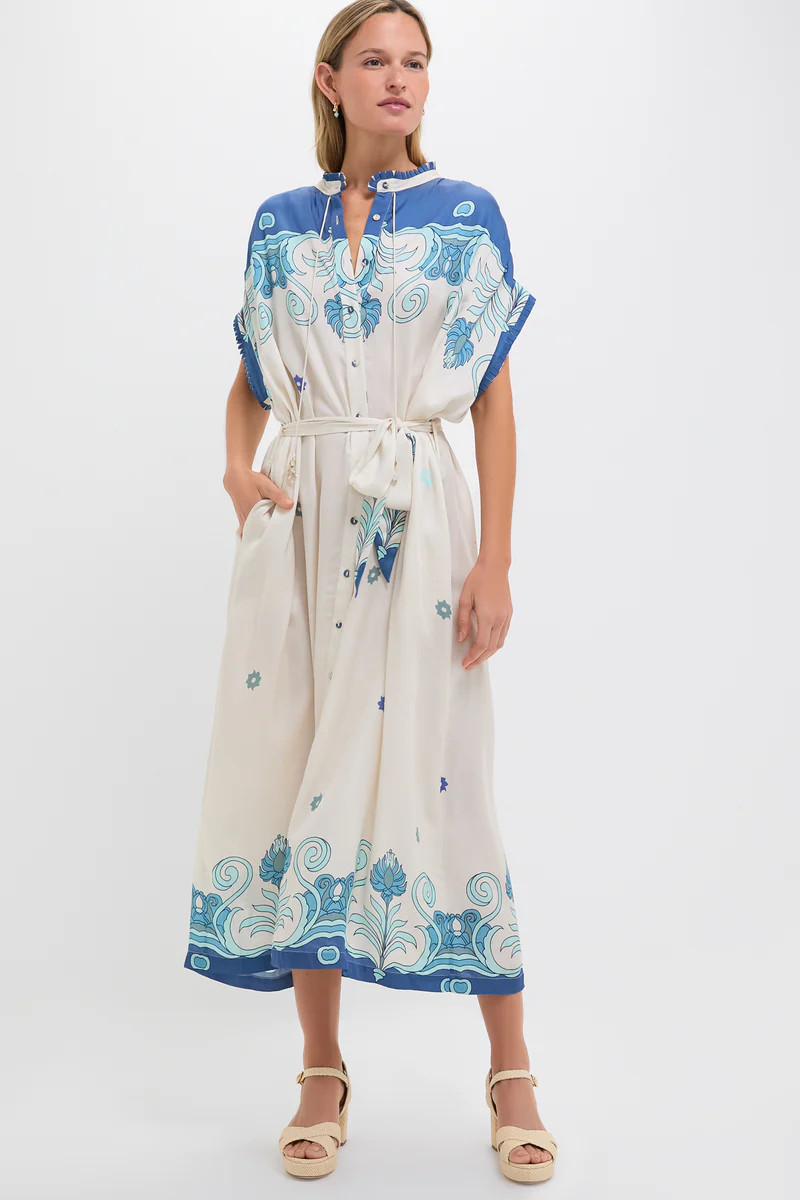 Cream Tiles Valerie Kaftan | Tuckernuck (US)