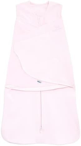 HALO 100% Cotton Sleepsack Swaddle, 3-Way Adjustable Wearable Blanket, TOG 1.5, Soft Pink, Small,... | Amazon (US)