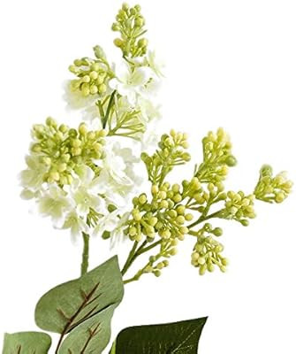 AkoMatial 1Pc Artificial Lilac Fake Flower Bouquet Decor for Home Garden Wedding Party | Amazon (US)