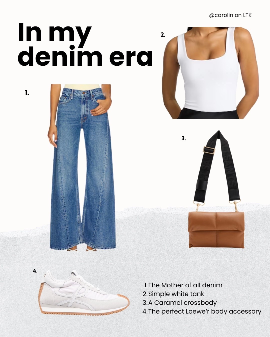 Keeping it simple in denim…

#InMyDenimEra #SimpleWhiteTop #DressToExpress  @express

#LTKStyleTip #LTKShoeCrush #LTKItBag