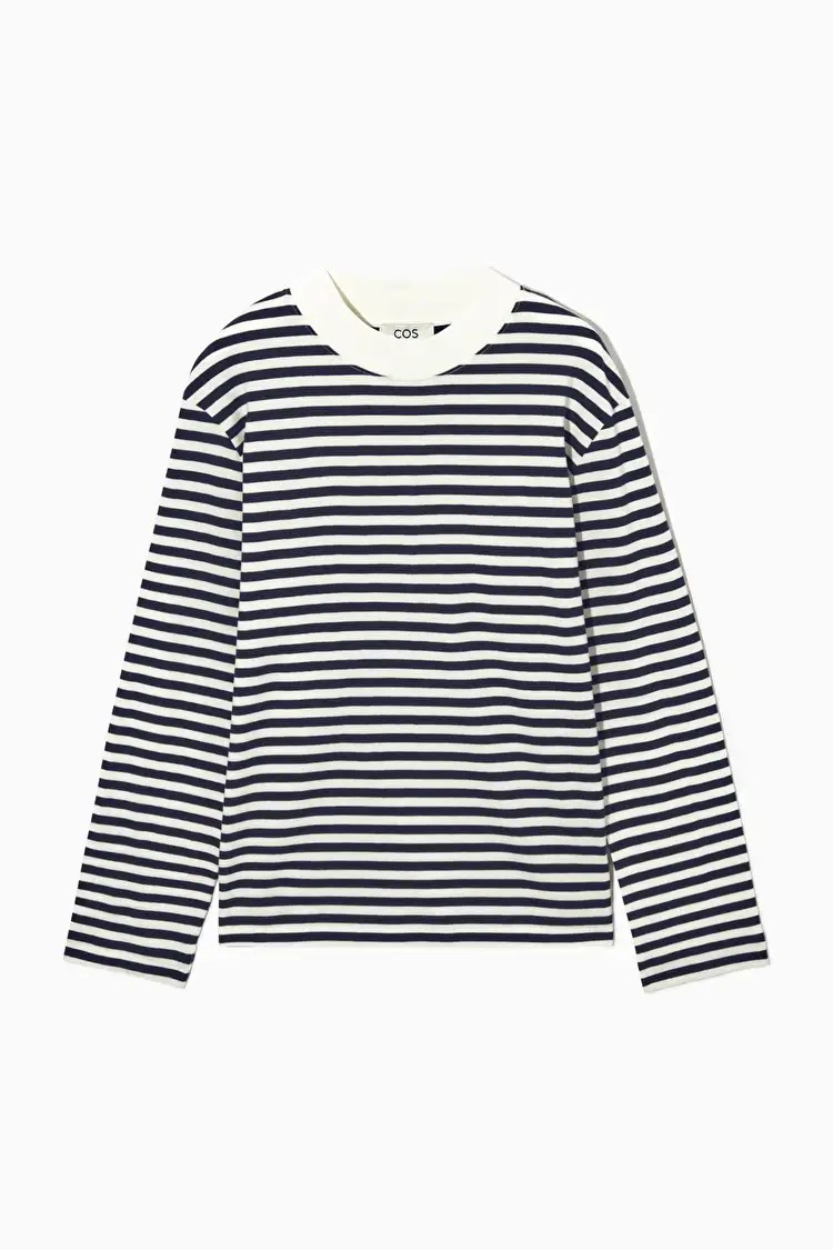 LONG-SLEEVED MOCK-NECK T-SHIRT | COS (EU)