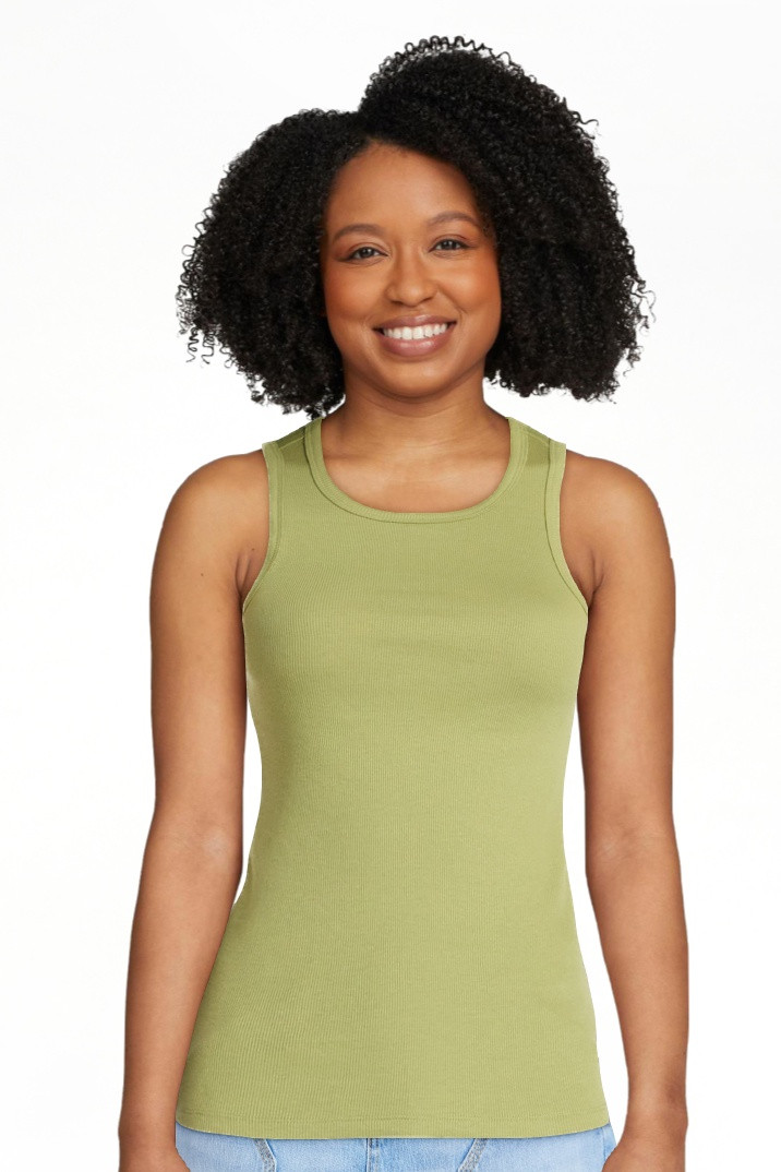 No Boundaries Ribbed High Neck Tank Top, Women's XXS-XXL | Walmart (US)
