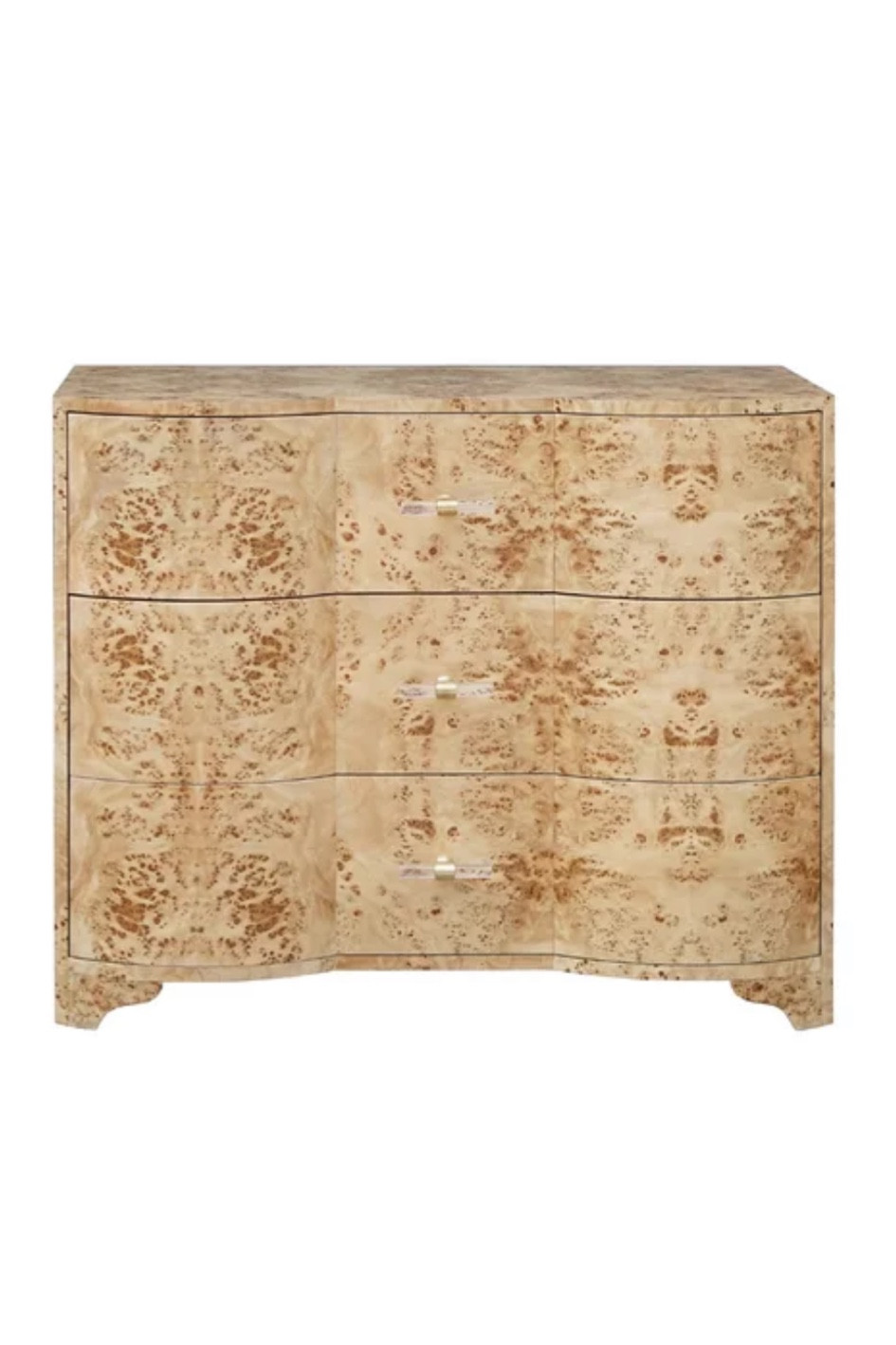 Obsessed with these Burl wood chests!