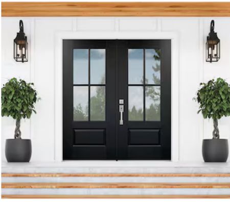 Double fiberglass door 

#LTKwedding #LTKSeasonal #LTKhome