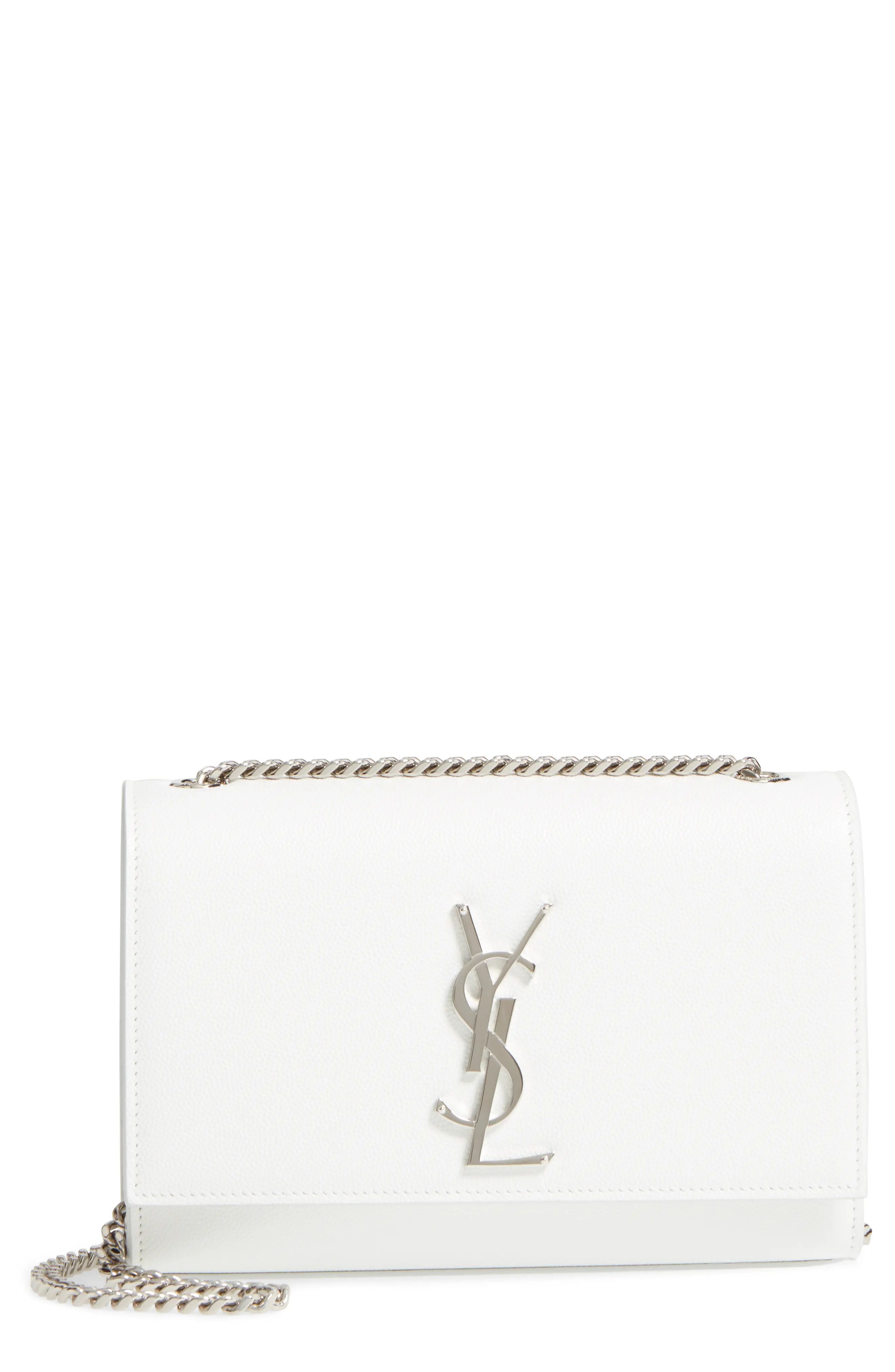 Saint Laurent Small Kate Grained Leather Crossbody Bag | Nordstrom