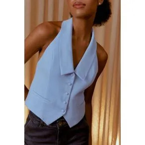 Colete Frente Única Botões | OffPremium (BR)